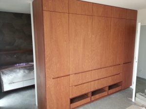 Plywood wardrobe Cromwell Joinery